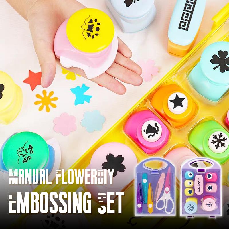 Manual de flores Diy Embossing Set