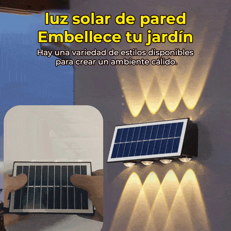 Aplique con energía solar