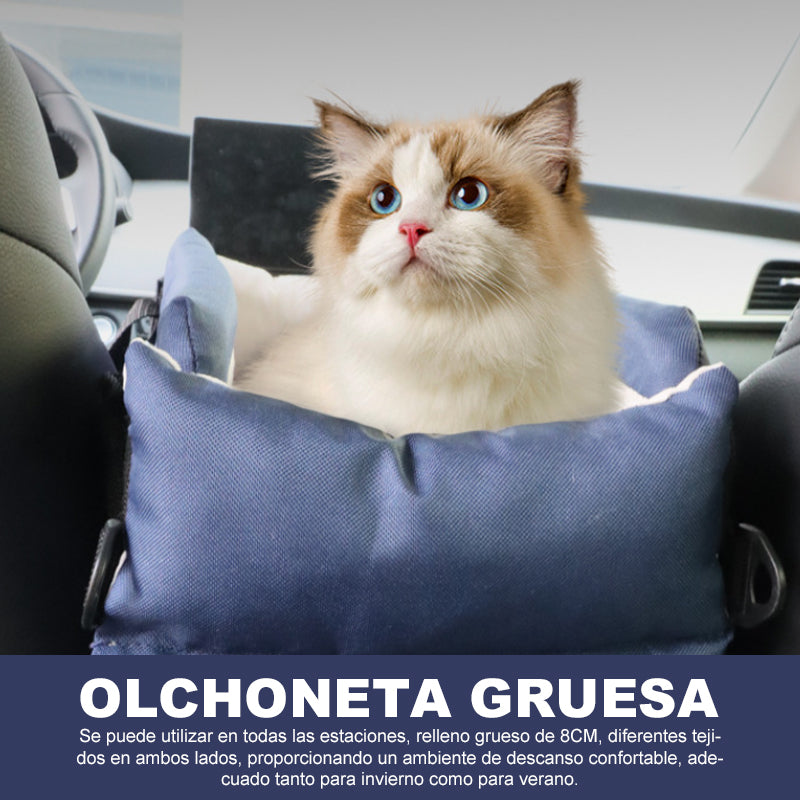 Bolsa para gatos para consola central de coche