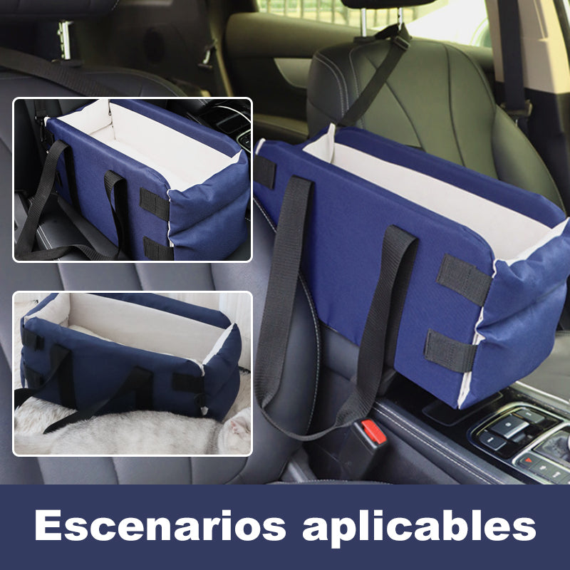 Bolsa para gatos para consola central de coche